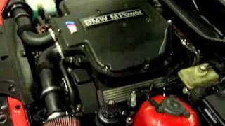 BMW E36 compact with BMW E39 M5 V8 engine on the dyno video 1 [upl. by Azilem698]