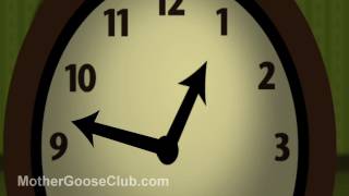 Hickory Dickory Dock Animated  Mother Goose Club Playhouse Kids Song [upl. by Libby]