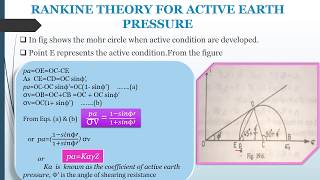 Rankine’s theory of earth pressures in hindi [upl. by Kath]