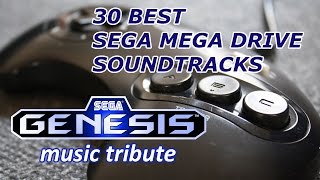 30 Best Mega Drive Soundtracks  Sega Genesis Music Tribute [upl. by Amethyst690]