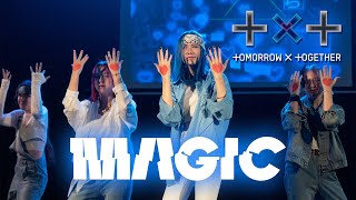 STAGE PERFORMANCE TXT 투모로우바이투게더 Magic  Dance Cover by satellitecrew [upl. by Weinert338]