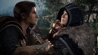 Kassandra Vs Eivor Pelea Completa Assassins Creed Valhalla PS5 Crossover Stories [upl. by Peskoff]