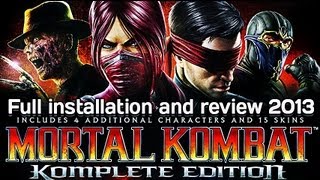 Mortal Kombat Komplete Edition Black Box Installation With Review [upl. by Joachima]