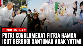 FITRIA YUSUF IKUTI LANGKAH AYAHNYA BERBAGI DENGAN ANAK YATIM  Jusuf Hamka [upl. by Suoiradal407]