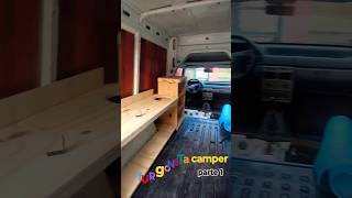 Fiat Fiorino Camper  parte 1° viajes camper argentina fiorino vanlife cordoba shorts [upl. by Janey]