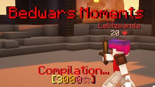 Bedwars Moments Compilation [upl. by Bekelja182]