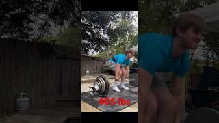 405 lbs deadlift max by Fritz Gerald Raw and slow at the eccentric part of the lift [upl. by Seiter]