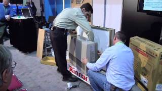 How to Install a DirectVent Propane Wall Furnace Part 55 [upl. by Schiro]