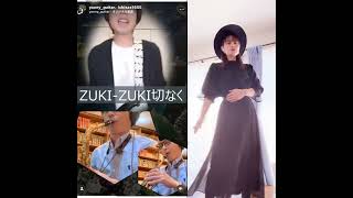 淋しい熱帯魚 WINK cover 歌ってみた リミックス コラボ動画 歌謡曲 なりきり動画 歌詞付き [upl. by Nehr]