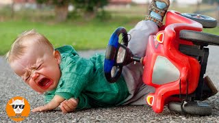 SCREAMING FAIL Baby in the Trouble Playground  Funny Baby Videos  Just Funniest [upl. by Annauj302]