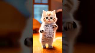 Cute cat dance cat cats 001 [upl. by Nylrahs]