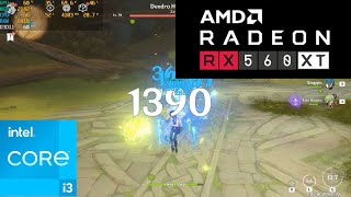 Genshin Impact  RX 560 XT 4GB 1080p Gameplay [upl. by Donell]