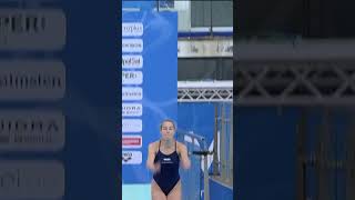 Michelle HEIMBERG 🤩 Round 5 🤩 Womens 3m Springboard 🤩 Rome 2022 [upl. by Prosser]