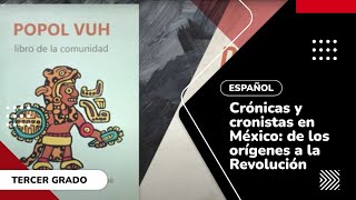 19 Crónicas y cronistas en México de los orígenes a la Revolución [upl. by Odlawso]