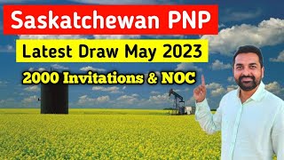 Latest SINP Draw May 2023  Saskatchewan PNP  Big news for Canada Immigration  Immigrate to Canada [upl. by Heck]