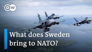 What Swedens membership means for NATO and Russia  DW News [upl. by Nitsid]