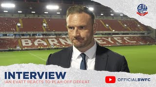 IAN EVATT  Manager reacts to Barnsley PlayOff semifinal defeat [upl. by Burchett]