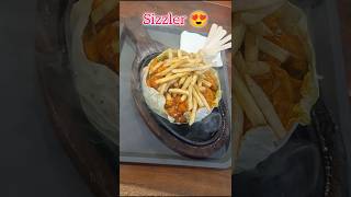 Sizzler 😍 Delicious Sizzler in Hyderabad 🤩 sizzler dish shorts viral [upl. by Atreb]