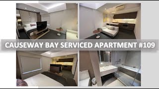 Hong Kong Causeway Bay Serviced Studio Apartment  香港銅鑼灣服務式住宅公寓  109 [upl. by Volpe]