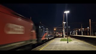 Il nuovo NightJet 20 OBBTrenitalia arriva a Roma EN275  274 [upl. by Adnirod184]