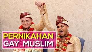 GEGER Pernikahan Pasangan Gay Muslim ini tuai KONTROVERSI [upl. by Varien531]