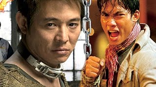 Tony Jaa VS Jet Li  GrandMasters In Training ☯Muay Thai Boxing Versus Wushu Martial Arts Fightᴴᴰ [upl. by Elysee389]