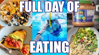 WHAT WE EAT IN A DAY – offseason triathlon diet  training [upl. by Andris826]