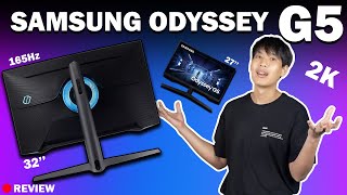 Review  Samsung Odyssey G5 2K 165HZ ครบจบในจอเดียว [upl. by Arymas]