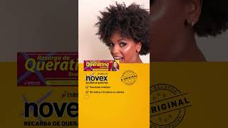 Novex Recarga de Queratina para todos os tipos de cabelo 😍 shorts [upl. by Admana125]