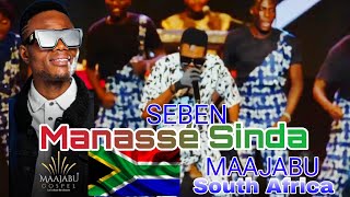 INCROYABLE SEBEN SHOW MANASSÉ SINDA met le Feu 🔥 En Afrique du Sud MAAJABU GOSPEL Tour [upl. by Seidel845]