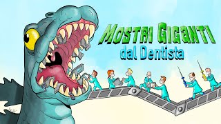 Mostri Giganti dal Dentista 🦖🦷 Un Video del Kaiju [upl. by Arretahs742]