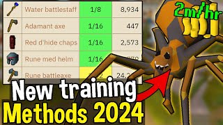 The Best New Training Methods for Oldschool Runescape in 2024 [upl. by Goodhen]