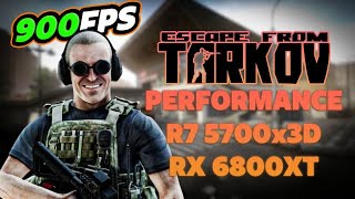 Escape from Tarkov Full Raid  Streets of Tarkov Performance test  Ryzen 5700x3D  RX 6800xt [upl. by Ledeen]