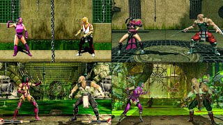 Mortal Kombat Arenas  Stages Evolution MK to MK11  2K 60FPS [upl. by Enid]