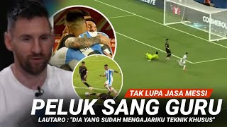 Pantas Se Gacor Itu  Pengakuan Lautaro Martinez Di Ajari Messi Khusus Di Sesi Latihan [upl. by Alegnave]