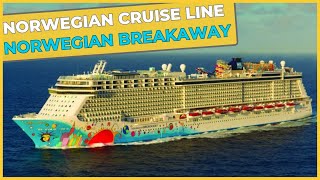 NORWEGIAN BREAKAWAY  Norwegian Cruise Line ⇛ Full Ship Guided Tour [upl. by Neoma]