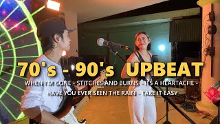 70s  90s UPBEAT MUSIC  Sweetnotes Live  Hinatuan [upl. by Thornie]