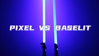 Baselit RGB vs NEOPIXEL lightsaber  Superneox [upl. by Entwistle]