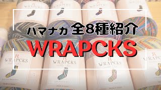 【ハマナカ】ラプックス＜マルチカラー＞全8色ご紹介 【毛糸】 [upl. by Melva]