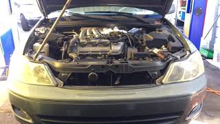 2001 Toyota Avalon VVT solenoid oil control valve replacement [upl. by Nisse]