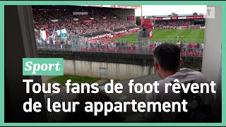 Ils supportent le Stade Brestois depuis leurs fenêtres [upl. by Nrev148]