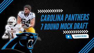 This Would Be A Perfect Carolina Panthers Draft  Panthers 7 Round Mock Draft  The Tracy Take [upl. by Nwavahs416]