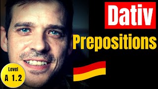 Lokale Präpositionen mit Dativ │ Dative prepositions in German [upl. by Eidur]