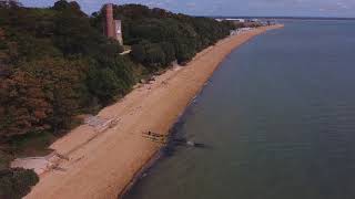 Calshot Southampton  Drone flight [upl. by Lledrac]