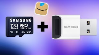 Samsung PRO Ultimate MicroSD  Lector Más BARATO en Amazon [upl. by Yousuf]