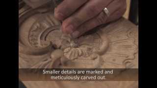 How to Carve Wood  Furniture Design and Construction [upl. by Einnej]