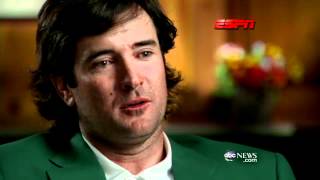 Bubba Watson Wins Masters ESPN Interview of Green Jacket Winner [upl. by Ylehsa719]