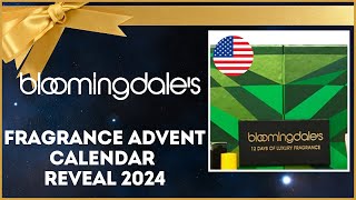 BLOOMINGDALES FRAGRANCE ADVENT CALENDAR REVEAL 2024 [upl. by Martinelli226]