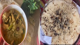 Bihari salan homemade naan ki Asan recipe bihar ki different chicken ki salan [upl. by Nauqet872]