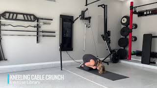 Kneeling Cable Crunch [upl. by Mutua]